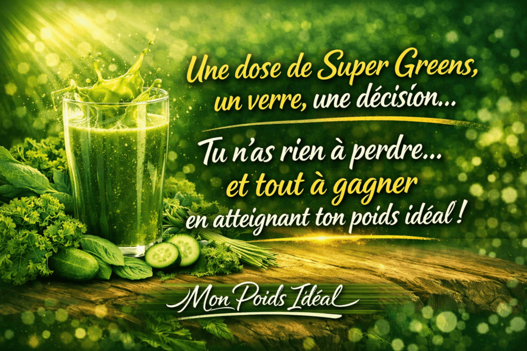 Jus légumes vert biologique
