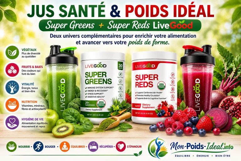 Jus santé & poids idéal