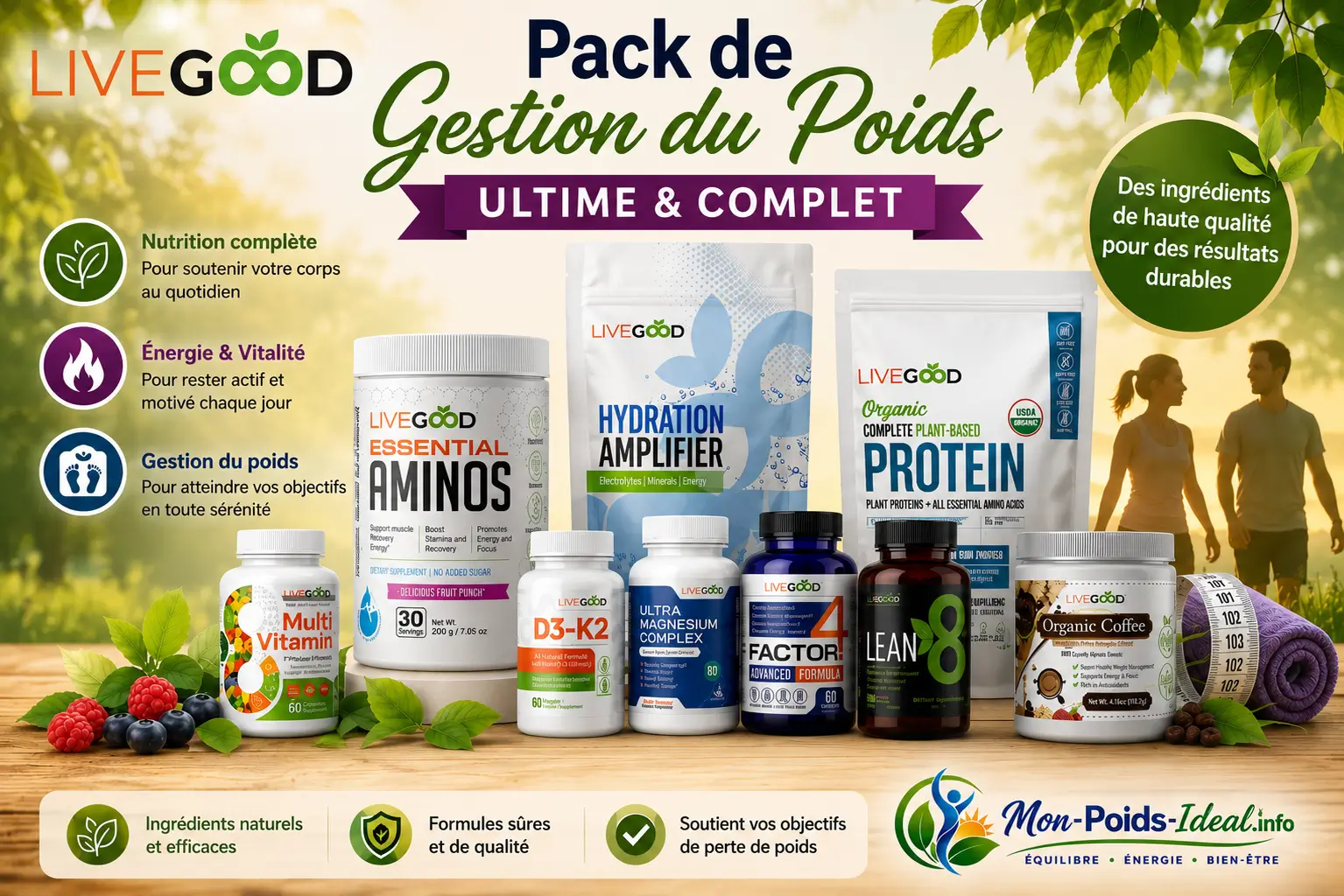 Pack de gestion du poids ultime