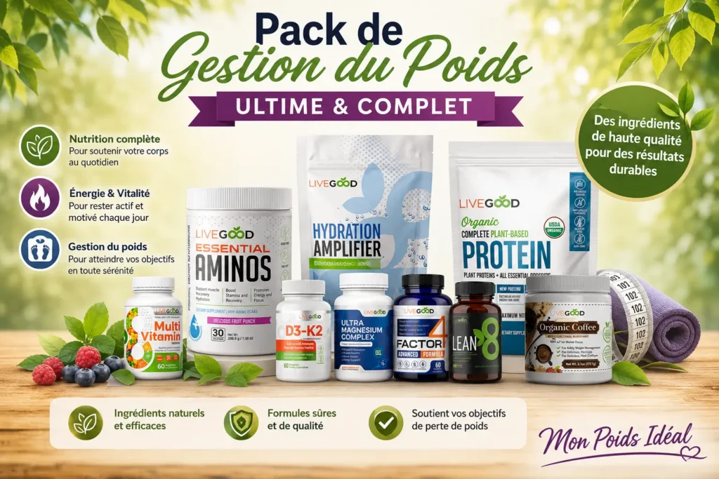 Pack de gestion du poids ultime