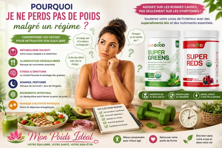 Pourquoi je ne perds pas de poids malgré un régime ?