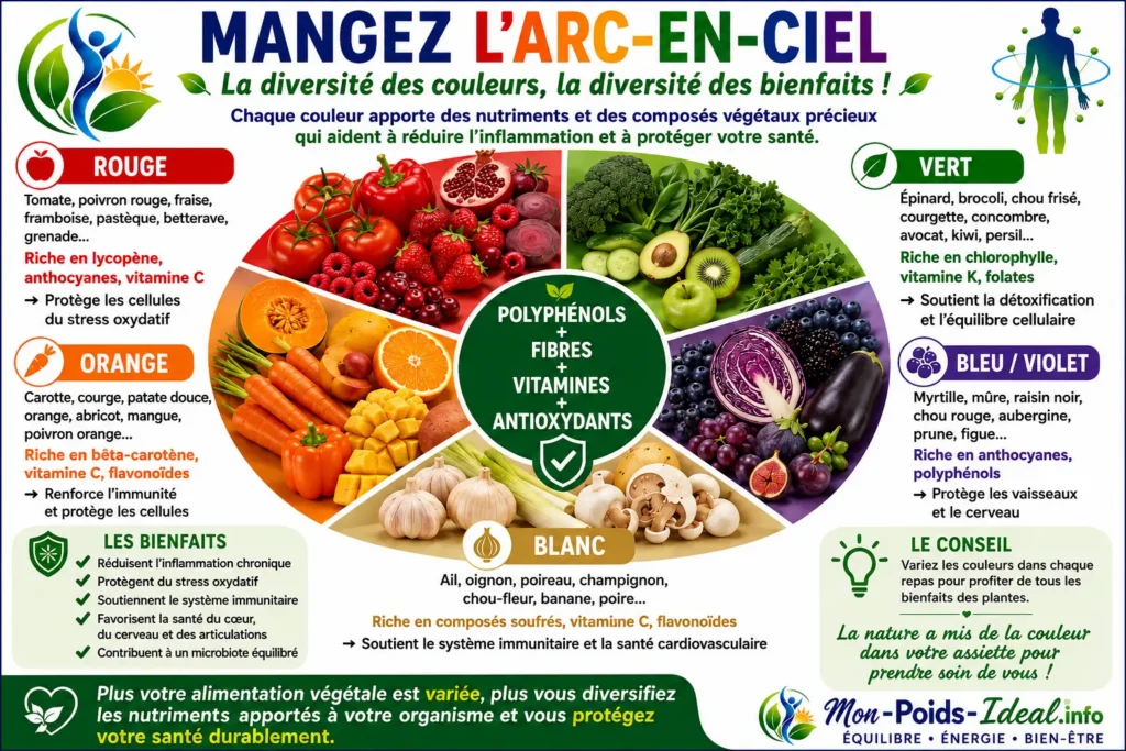 Alimentation anti-inflammatoire bienfaits