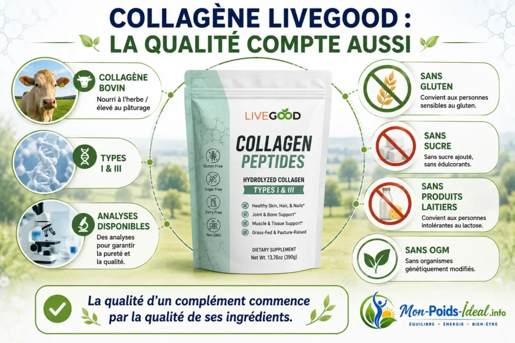 Collagène LiveGood qualité