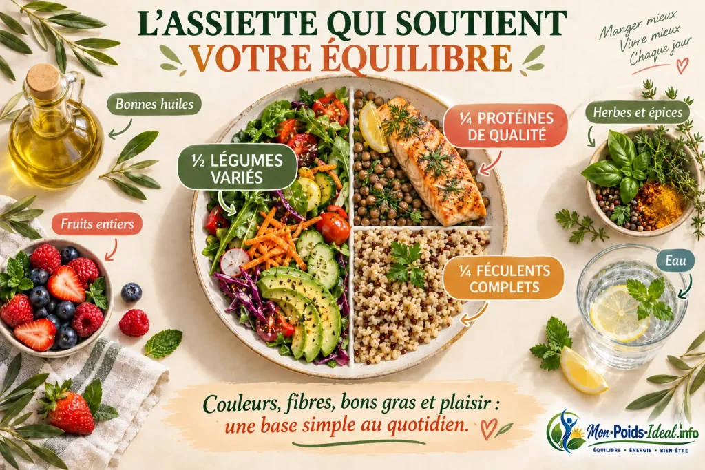 L'assiette qui soutient votre équilibre