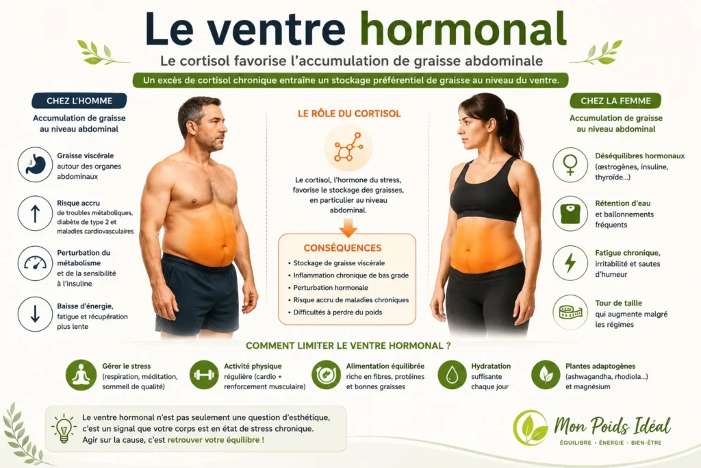 Le ventre hormonal