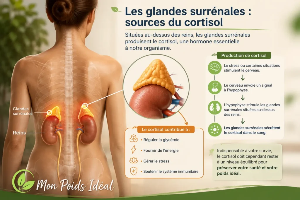 Les glandes surrénales