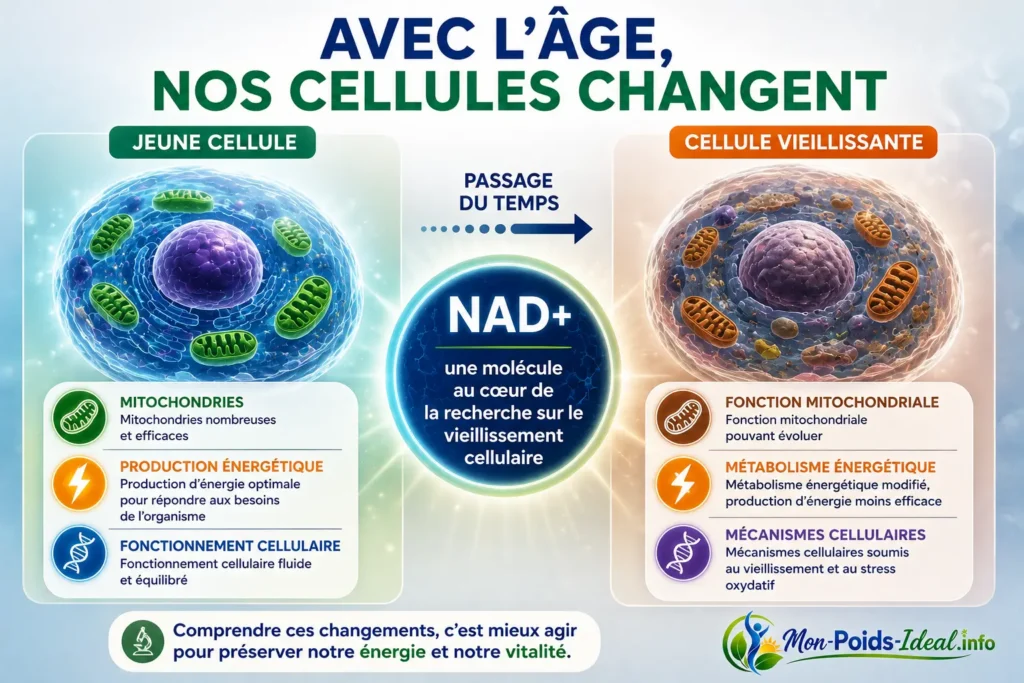 Nad + livegood avec l'âge nos cellules changent