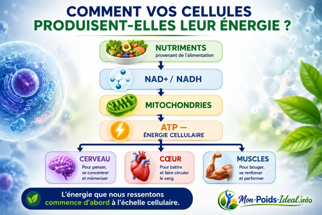 Nad + livegood comment vos cellules produisent de l'énergie
