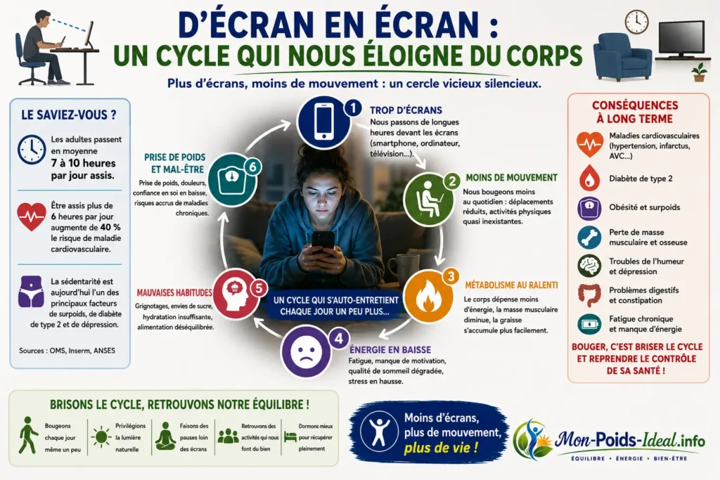Sédentarité santé et écran