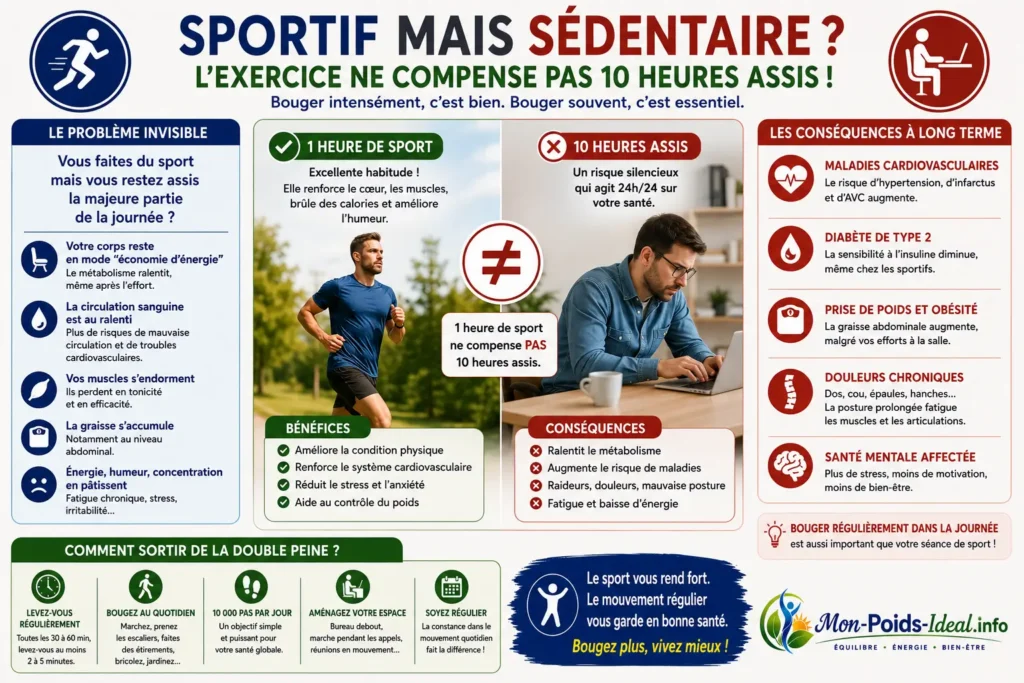 Sédentarité santé et sport