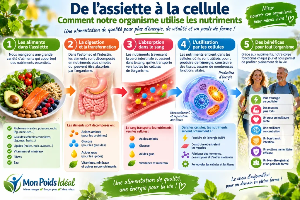 De l'assiette à la cellule