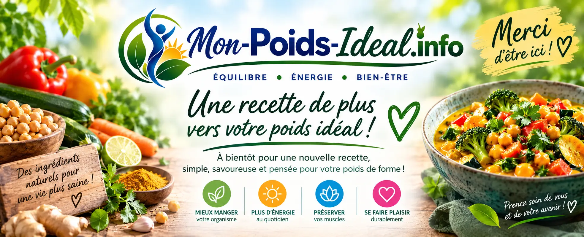 Recettes mon poids idéal