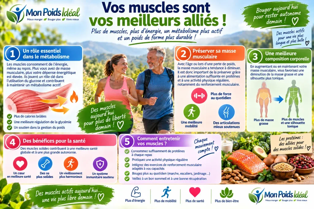 Vos muscles, vos meilleurs alliés