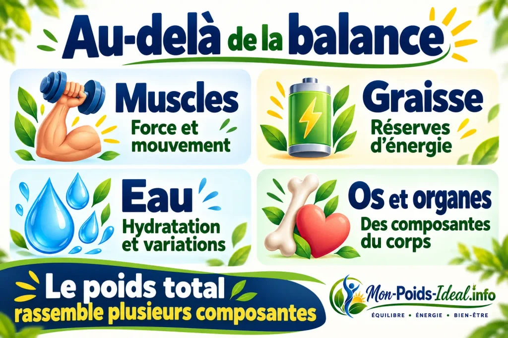 Au-delà de la balance quatre composantes