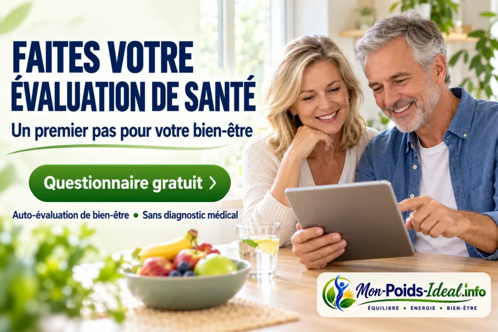 Faites votre évaluation de santé